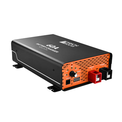RICH SOLRA 12V DC-DC Battery Charger for RV, Van, Boat, Off-Grid | Lithium & Lead-Acid Batteries