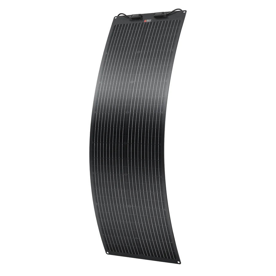 Rich Solar MEGA PRO FLEX 24V Flexible Solar Panel | Bendable, IP68 Waterproof, for RV Roofs, Marine, Off-Grid, and Overland Systems