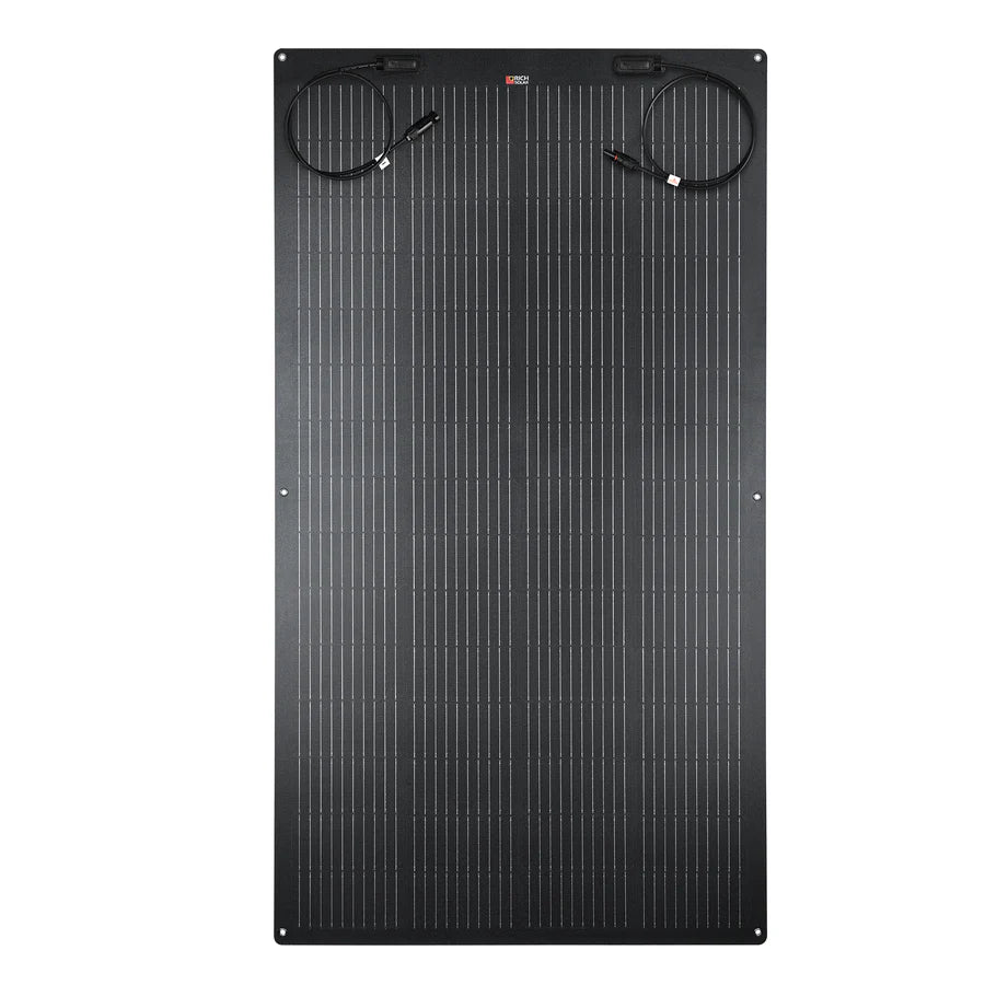 Rich Solar MEGA PRO FLEX 24V Flexible Solar Panel | Bendable, IP68 Waterproof, for RV Roofs, Marine, Off-Grid, and Overland Systems