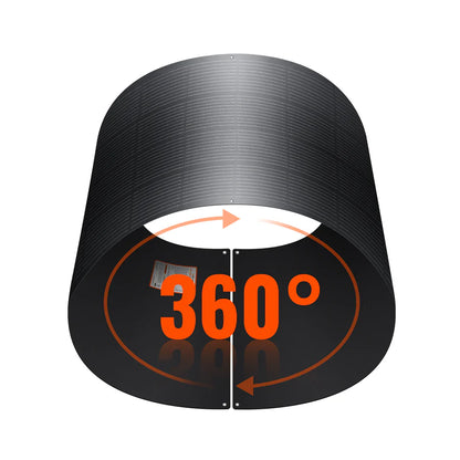 Rich Solar MEGA PRO FLEX 24V Flexible Solar Panel | Bendable, IP68 Waterproof, for RV Roofs, Marine, Off-Grid, and Overland Systems