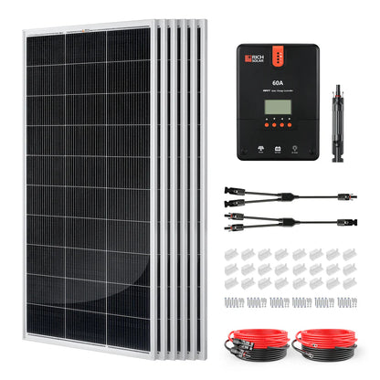 Rich Solar 1200 Watt RV & Camping Solar Kit
