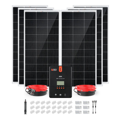 Rich Solar 1200 Watt RV & Camping Solar Kit