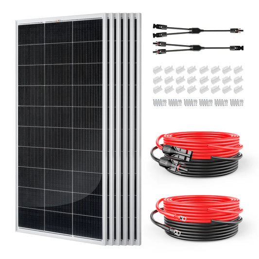 Rich Solar 1200 Watt RV & Camping Solar Kit