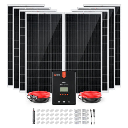 Rich Solar 1600 Watt RV & Camping Solar Kit