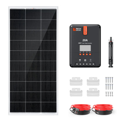 Rich Solar 200 Watt RV & Camping Solar Kit