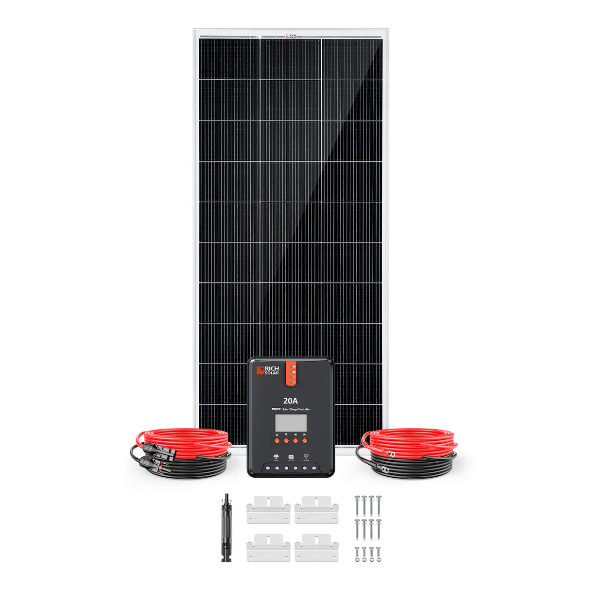 Rich Solar 200 Watt RV & Camping Solar Kit