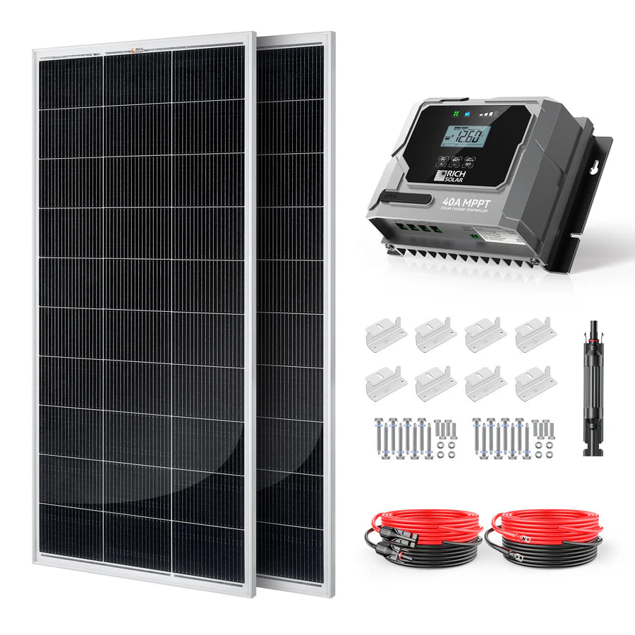 Rich Solar 400 Watt RV & Camping Solar Kit