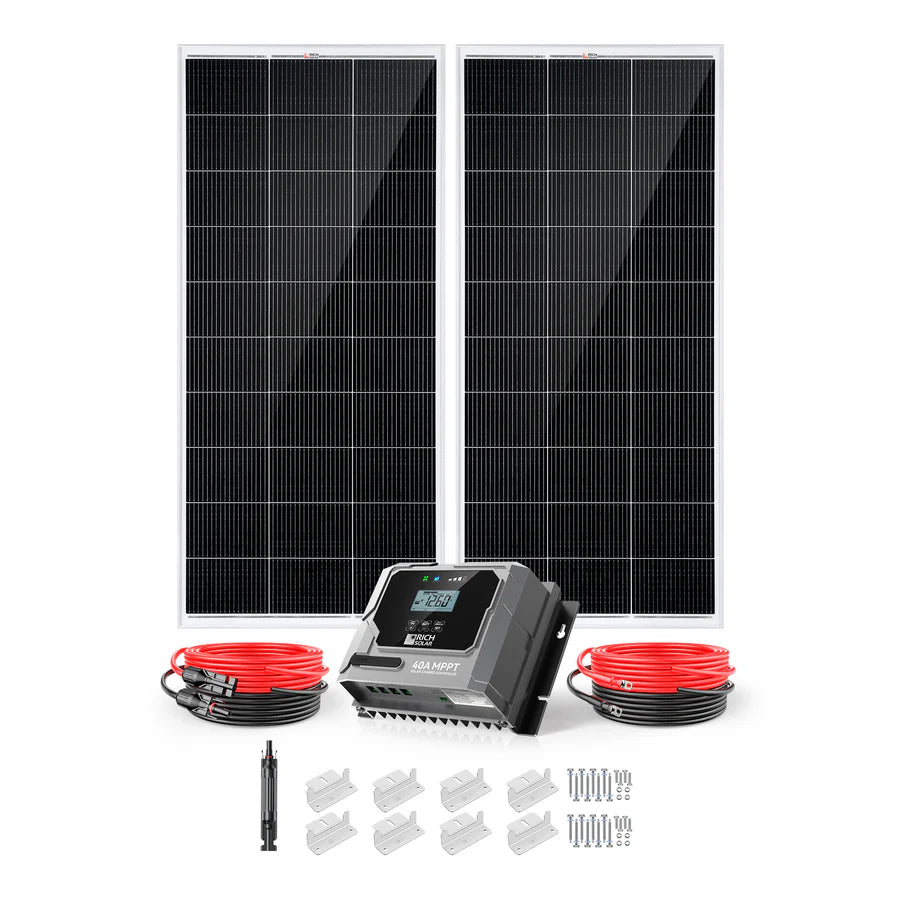 Rich Solar 400 Watt RV & Camping Solar Kit