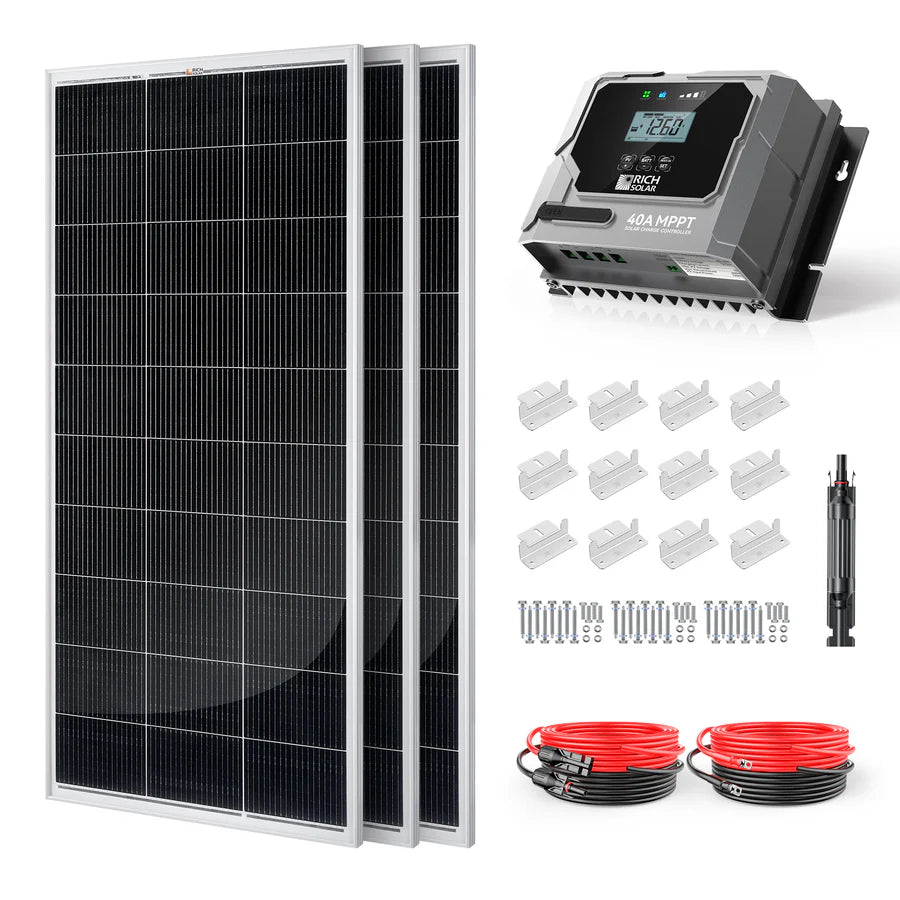 Rich Solar 600 Watt RV & Camping Solar Kit