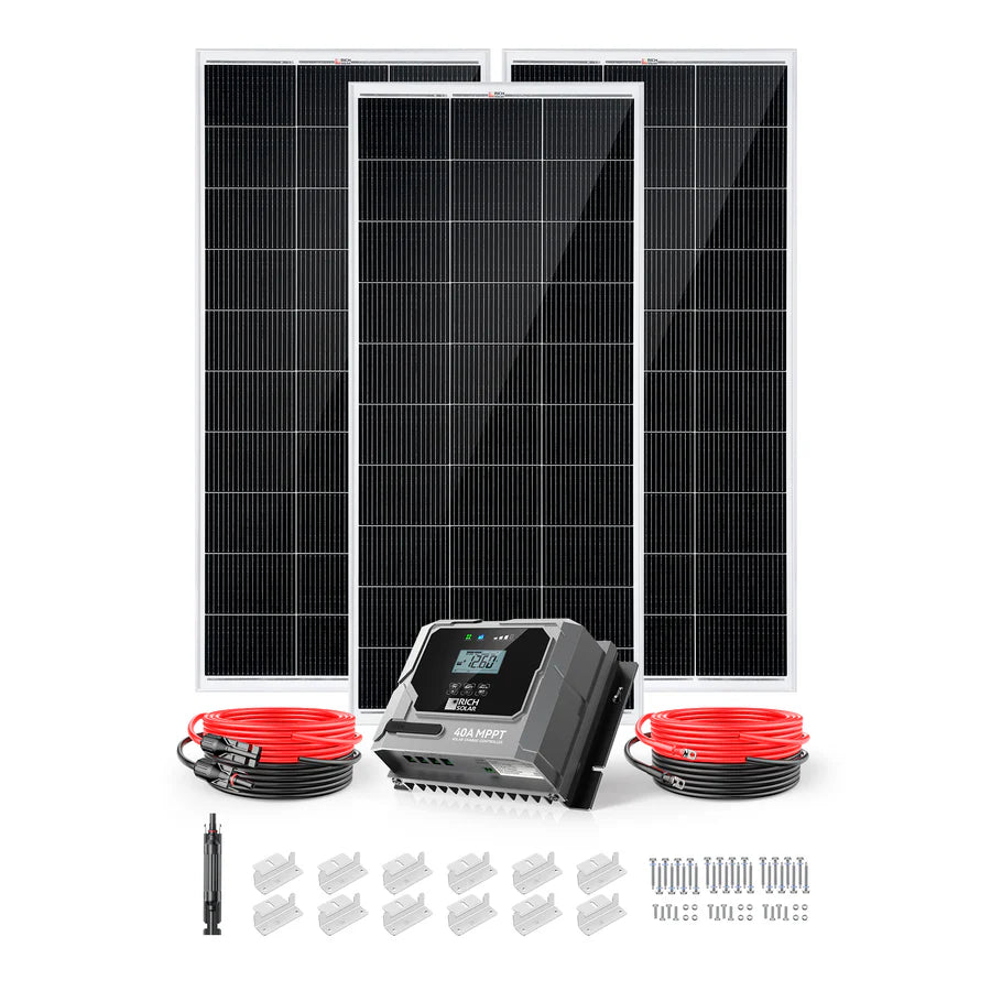 Rich Solar 600 Watt RV & Camping Solar Kit