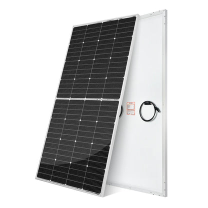 MEGA 250 PRO ONYX | 250 Watt 24 Volt Solar Panel | Premium 24V Off-Grid Solar Panel for Campers, Tiny Homes, Cabins | 25-Year Output Warranty