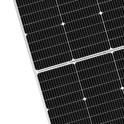 MEGA 250 PRO ONYX | 250 Watt 24 Volt Solar Panel | Premium 24V Off-Grid Solar Panel for Campers, Tiny Homes, Cabins | 25-Year Output Warranty