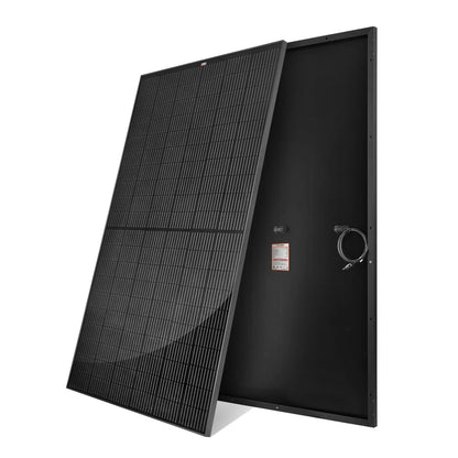 Rich Solar MEGA 370 PRO ONYX | 370 Watt Solar Panel | 24V Off-Grid Solar Panel for Residential, Commercial, Agriculture | 25-Year Output Warranty