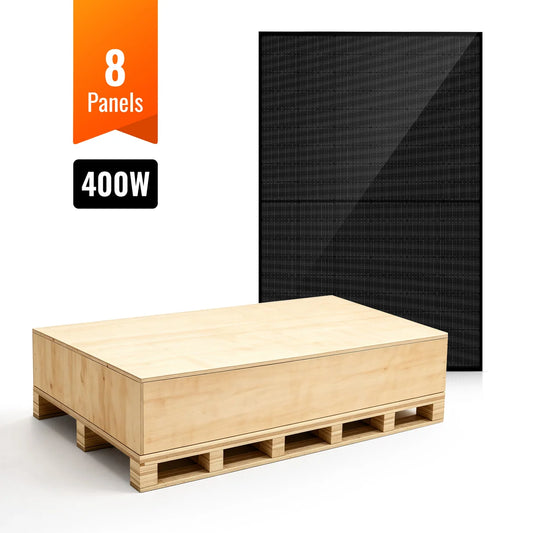 Rich Solar MEGA 400 | 400 Watt Solar Panel | Premium Grid-tie or Off-grid Solar Panel for Residential, Commercial, Agriculture | 25-Year Output Warranty | UL Certified