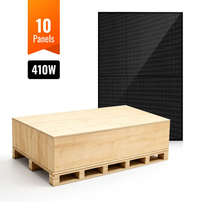 Rich Solar MEGA 410 | 410 Watt Solar Panel | Premium Grid-tie or Off-grid Solar Panel for Residential, Commercial, Agriculture | 25-Year Output Warranty | UL Certified
