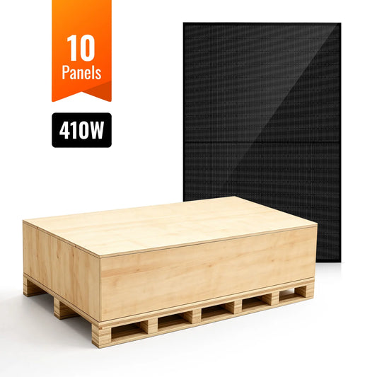 Rich Solar MEGA 410 | 410 Watt Solar Panel | Premium Grid-tie or Off-grid Solar Panel for Residential, Commercial, Agriculture | 25-Year Output Warranty | UL Certified