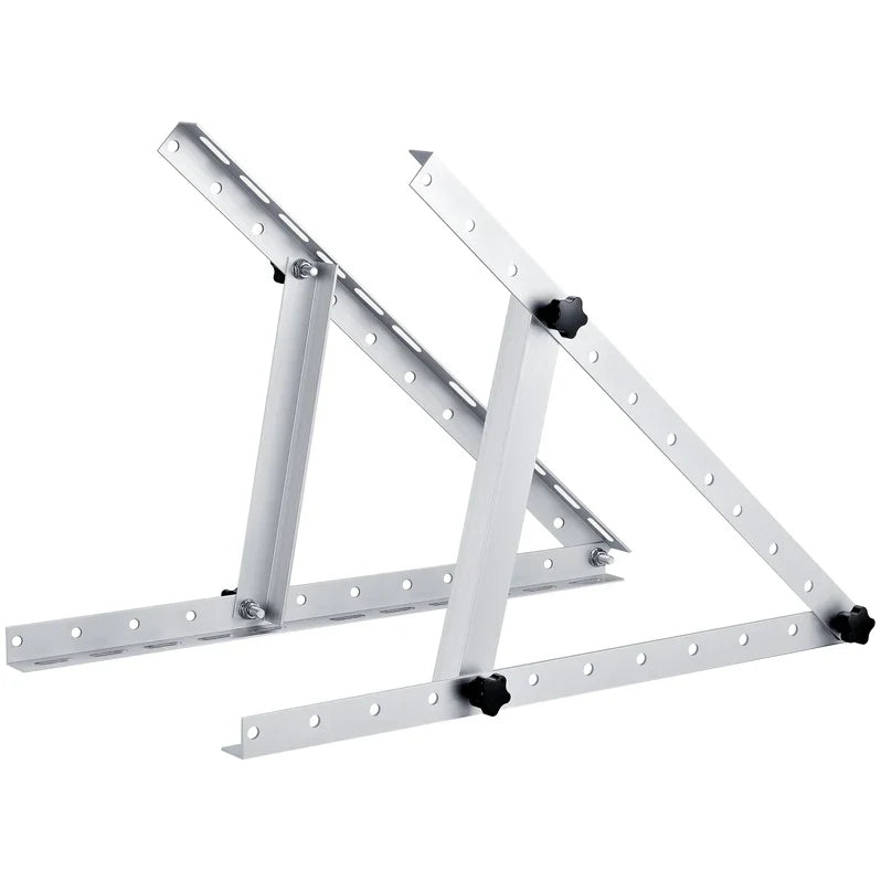 HYSOLIS Solar Panel Stands | 28" Fully Adjustable Tilt Mount | 100W-200W Panels ONLY