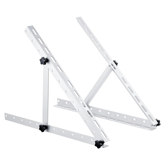 HYSOLIS Solar Panel Stands | 28" Fully Adjustable Tilt Mount | 100W-200W Panels ONLY