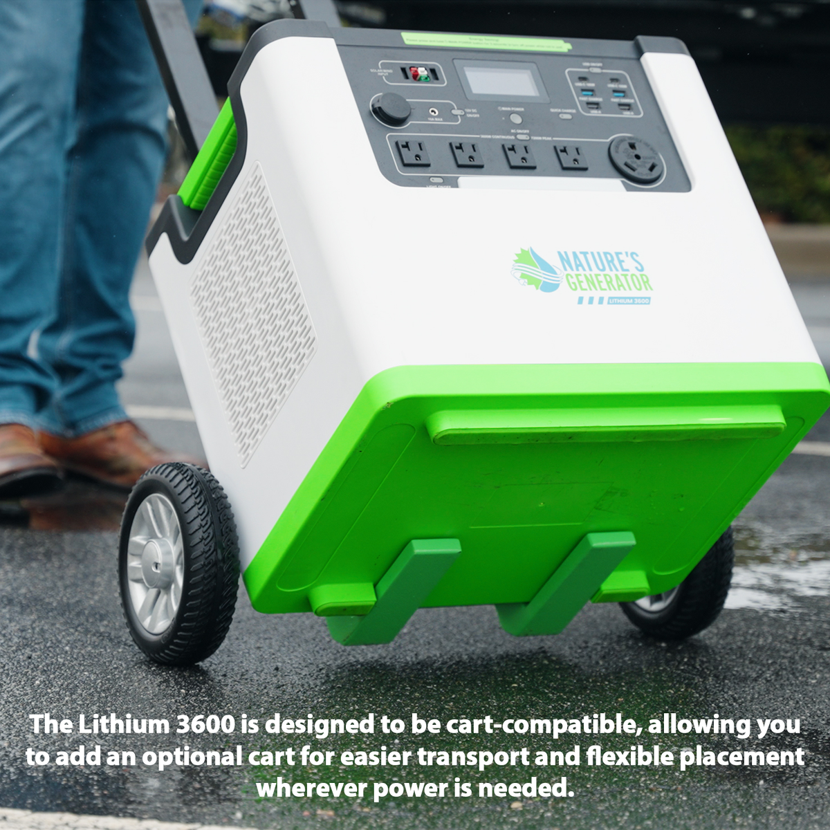 Nature's Generator Lithium 3600 Expandable Solar Generator