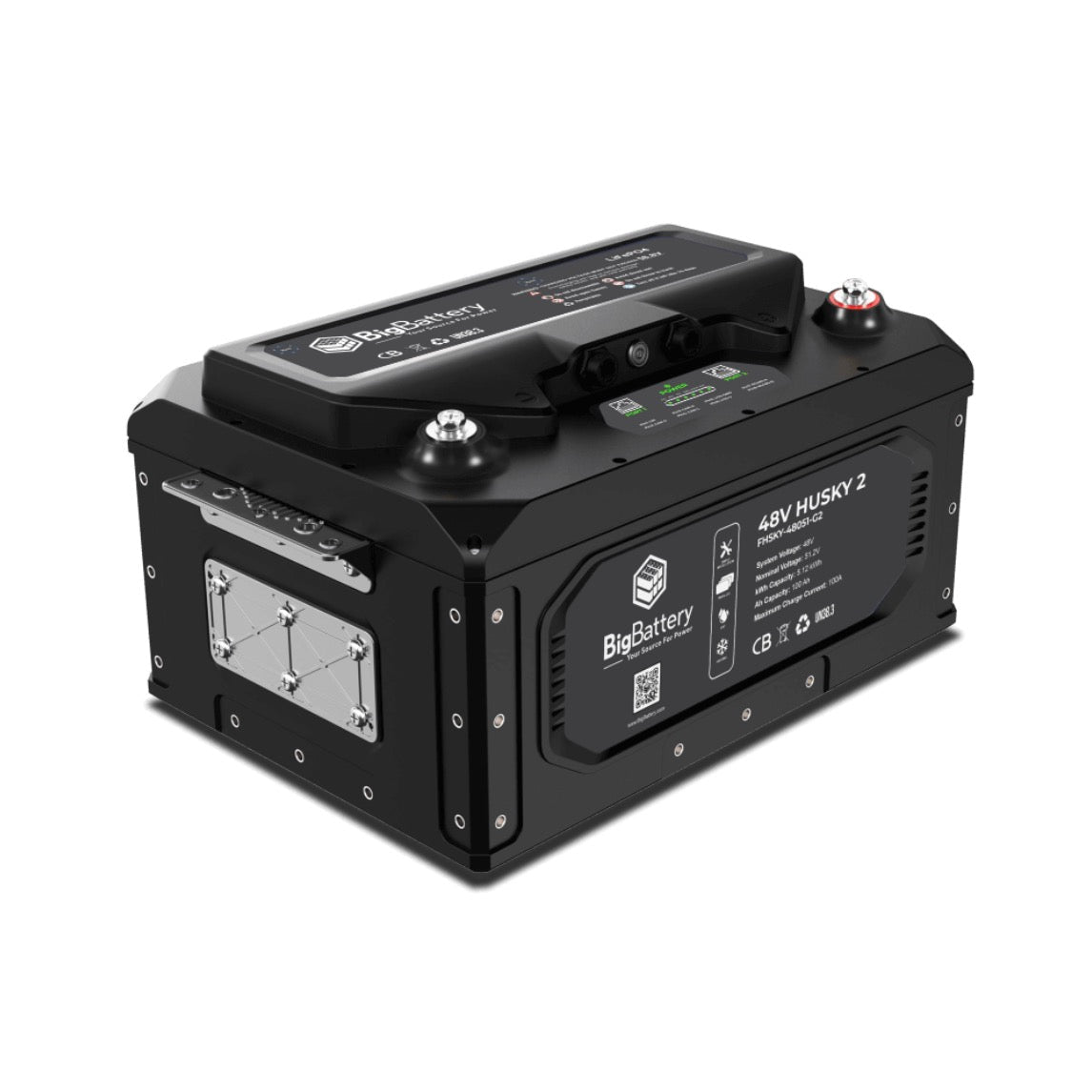 BigBattery| 48V HUSKY 2 – LiFePO4 – 100Ah – 5.12kWh