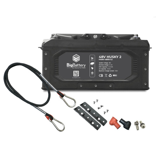 BigBattery| 48V HUSKY 2 – LiFePO4 – 100Ah – 5.12kWh