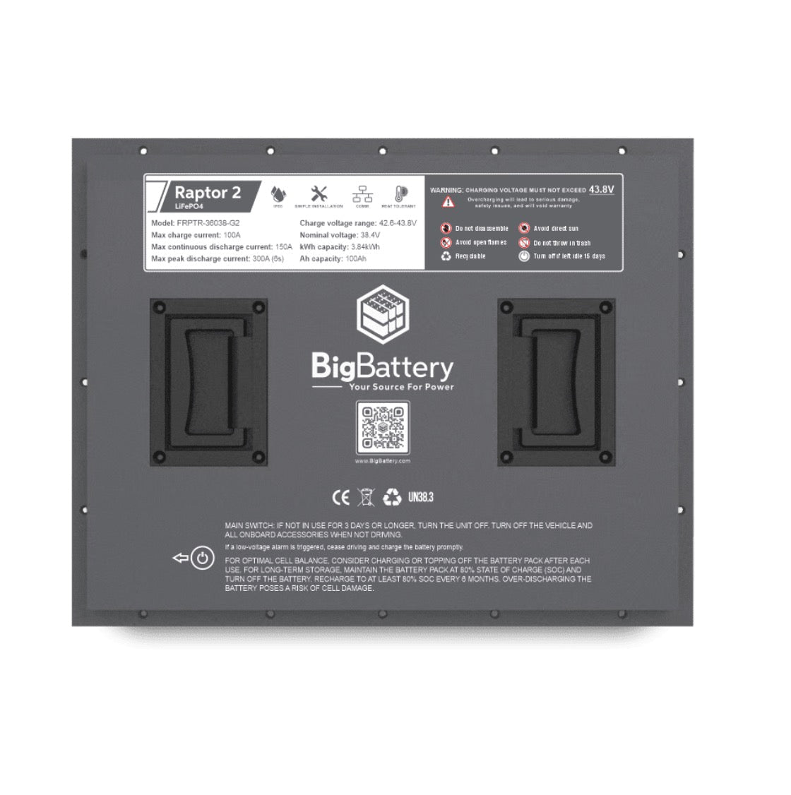 BigBattery| 2*36V RAPTOR 2 KIT