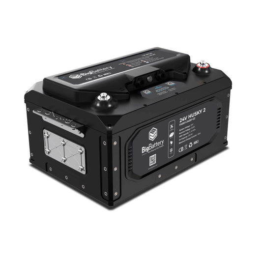 BigBattery| 24V HUSKY 2 – LiFePO4 – 200Ah – 5.12kWh