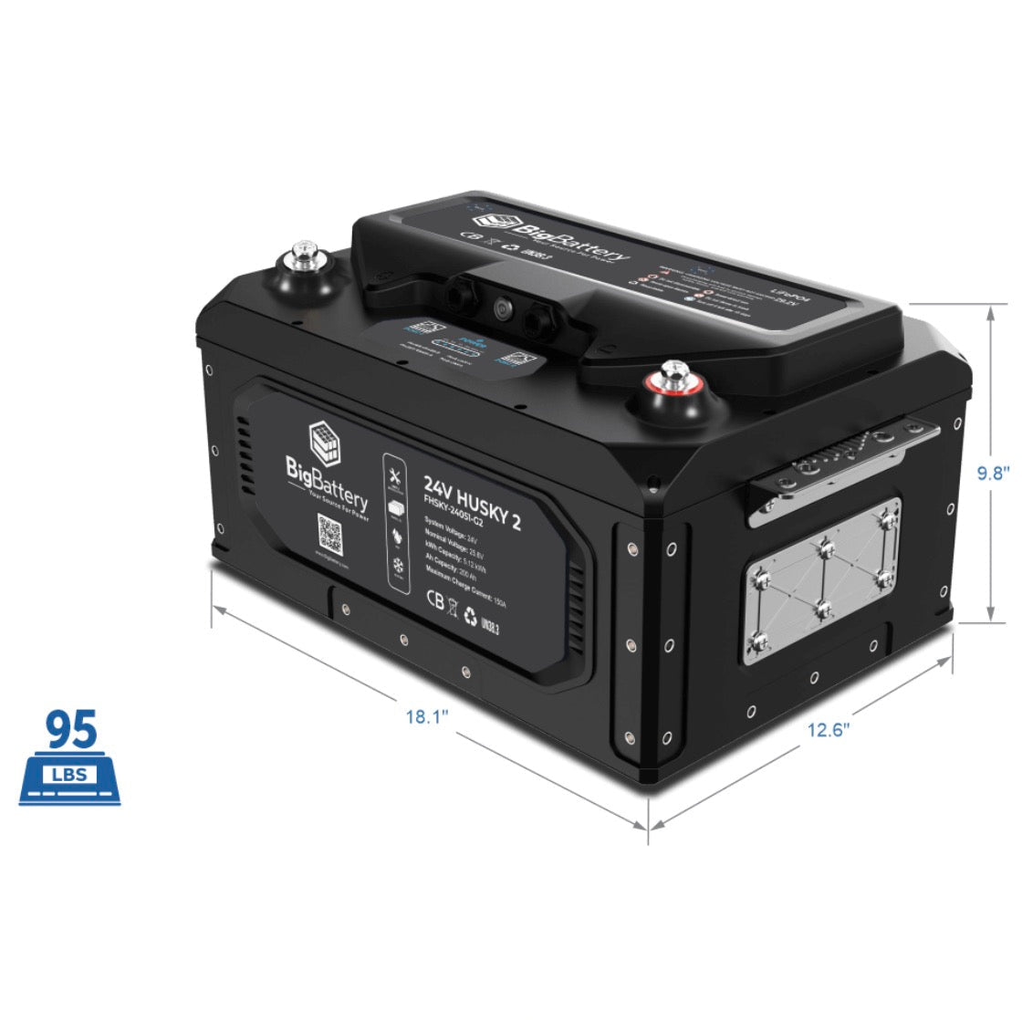 BigBattery| 2*24V HUSKY 2 Kit