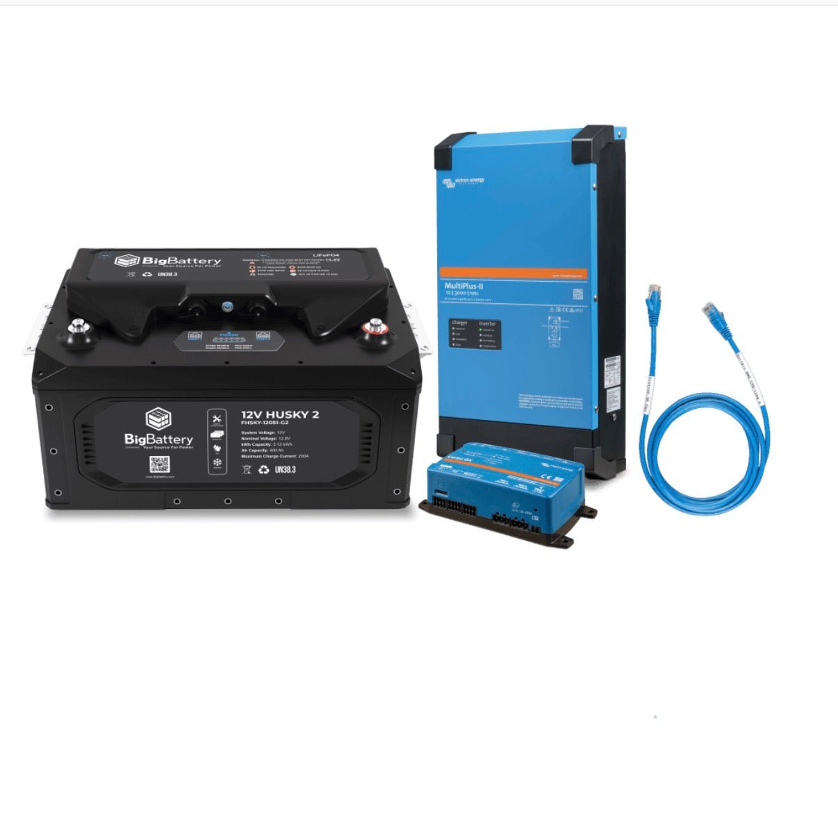 BigBattery| 1*12V HUSKY 2 KIT – Victron - EcoPowerit