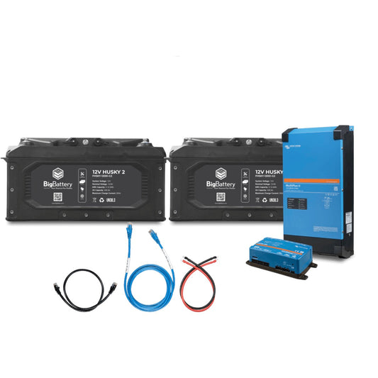 BigBattery| 2*12V HUSKY 2 KIT – Victron