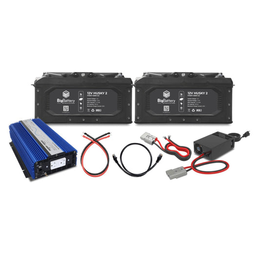 BigBattery| 2*12V HUSKY 2 KIT – AIMS+Charger