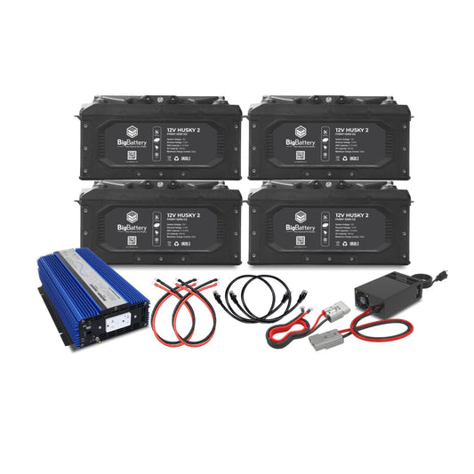 BigBattery| 4*12V HUSKY 2 KIT – AIMS+Charger