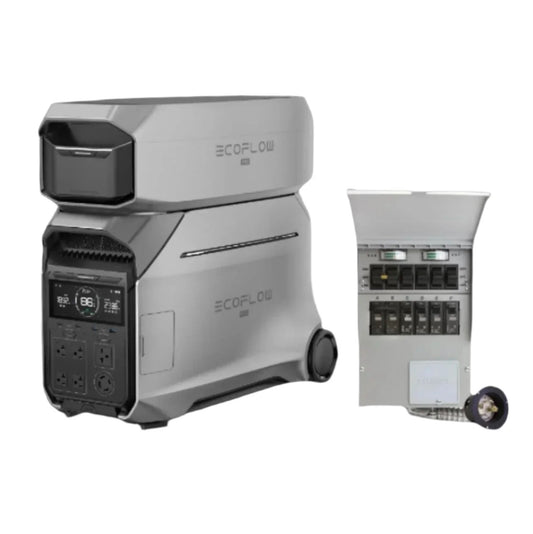 EcoFlow| DELTA Pro3 + DELTA Pro 3 Smart Extra Battery + Transfer Switch