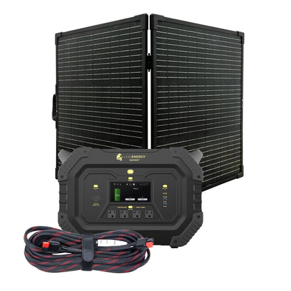 LionEnergy|Safari Portable Power Station Bundle(3,000W, 4,300Wh, LiFePO4)