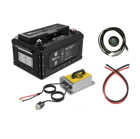 BigBattery 48V HUSKY2 PWR– High Power|Golf|eUTV-Fast Charging Kits