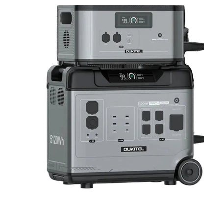 OUKITEL PRO MAX Portable Power Station+B2000 Expansion Battery Kits