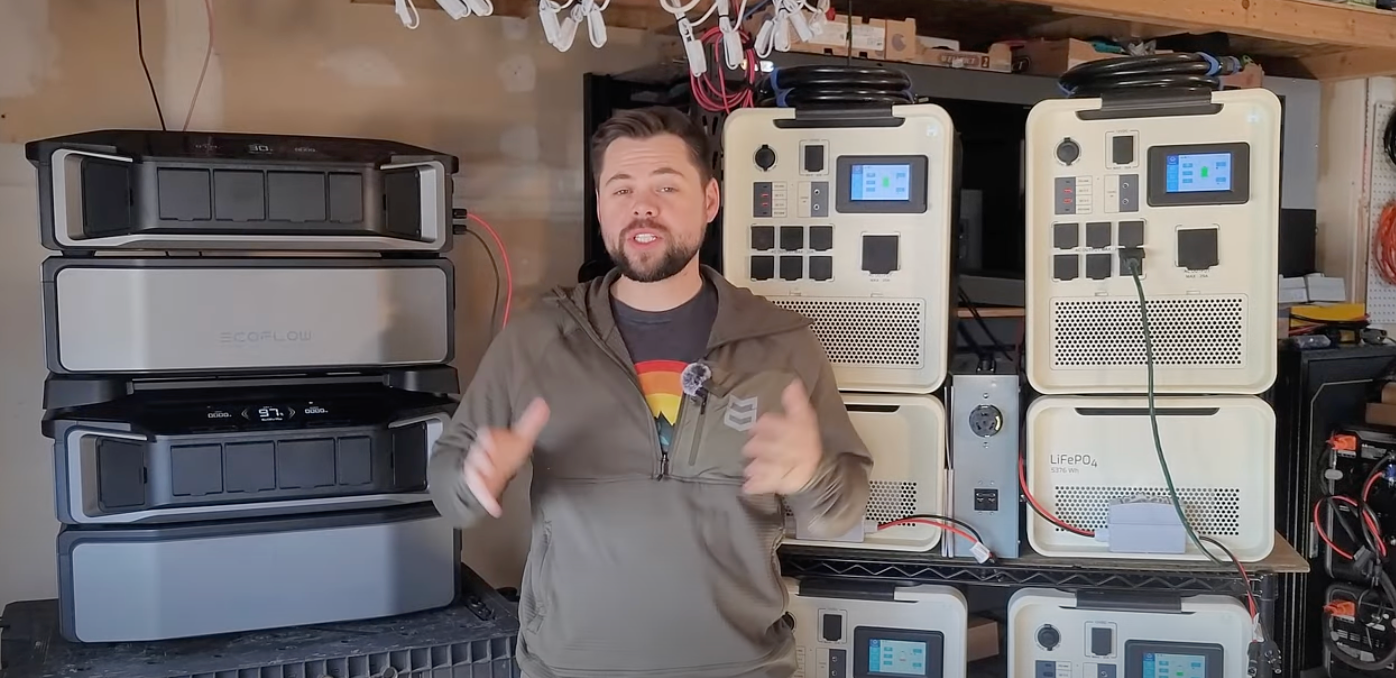 Load video: Best Solar Power Station for Long Term Power Outage-ecopowerit