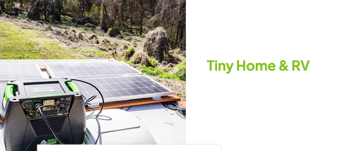 Nature’s Generator 200W Rigid Solar Panels w/ cable and connector