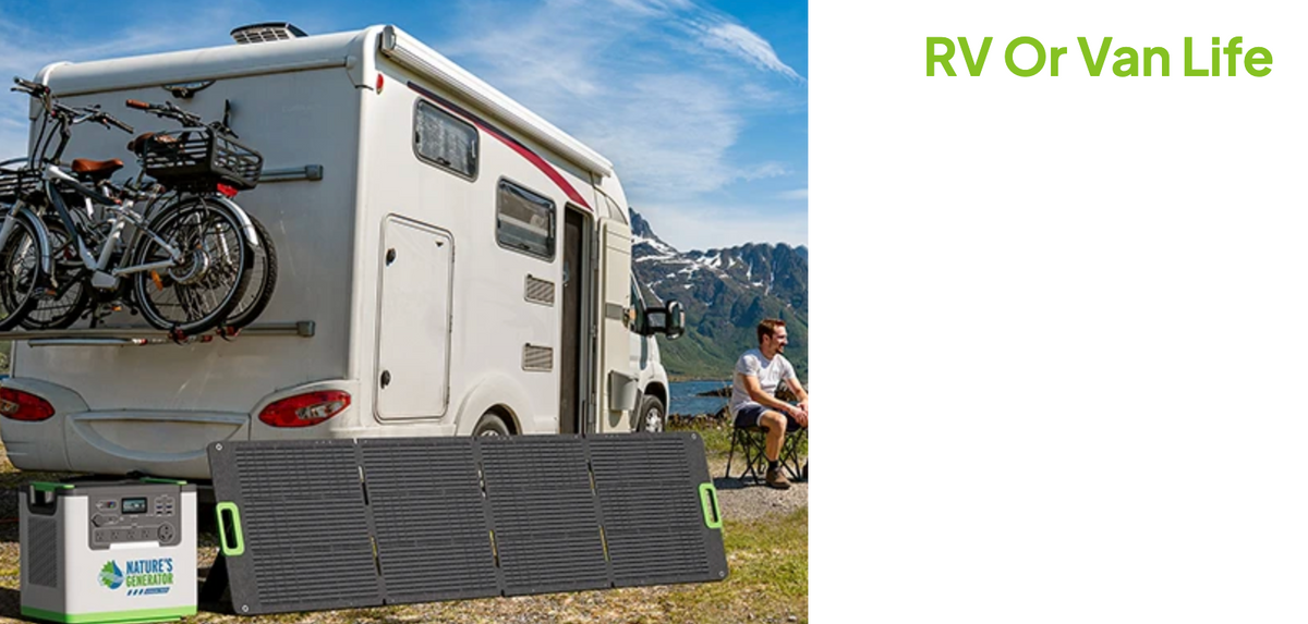 Nature's Generator 200W Folding Solar Panel