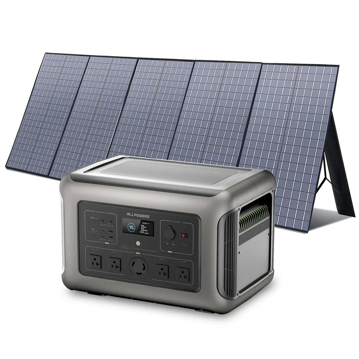 ALLPOWERS R3500 Solar Generator Kits-EcoPowerit