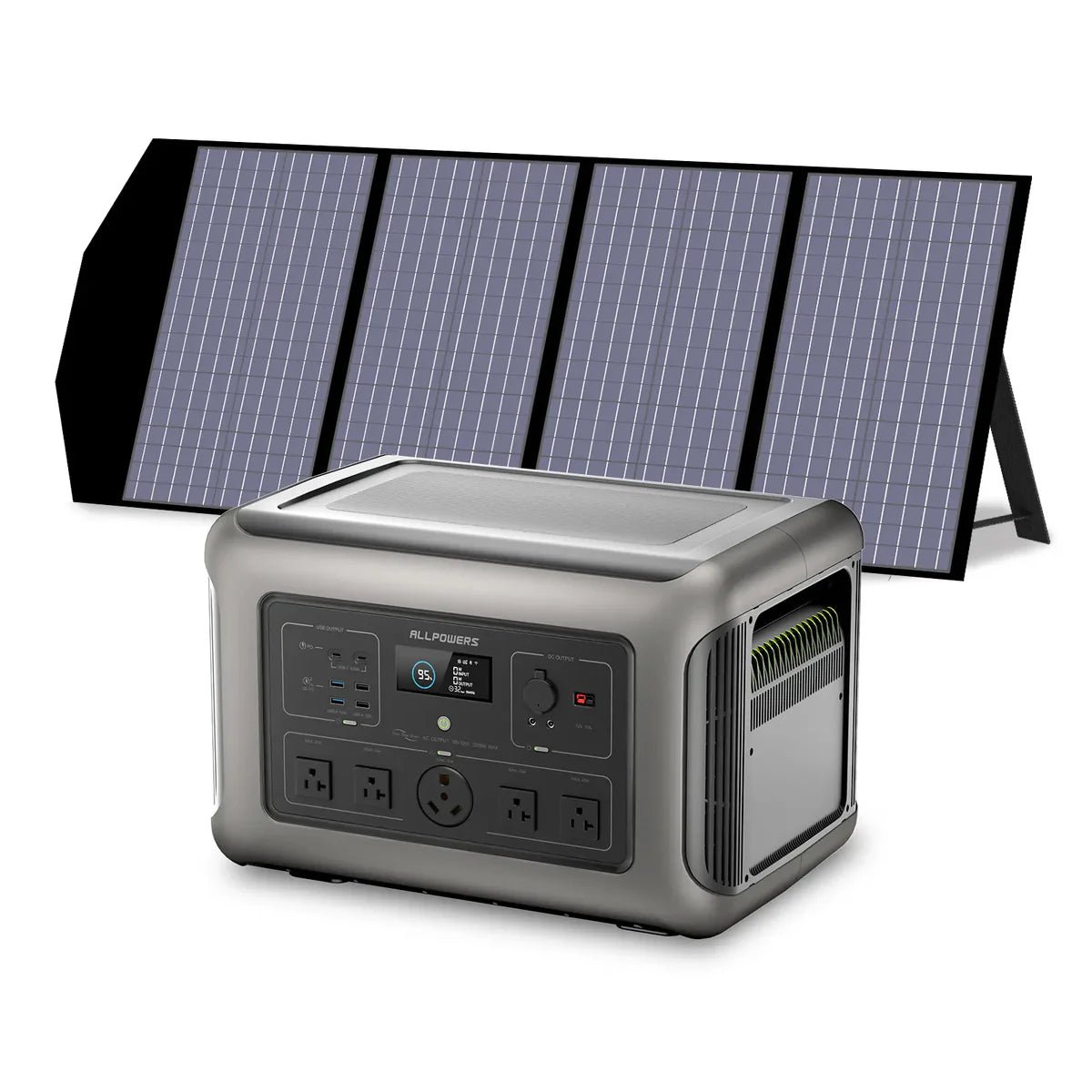 ALLPOWERS R3500 Solar Generator Kits-EcoPowerit