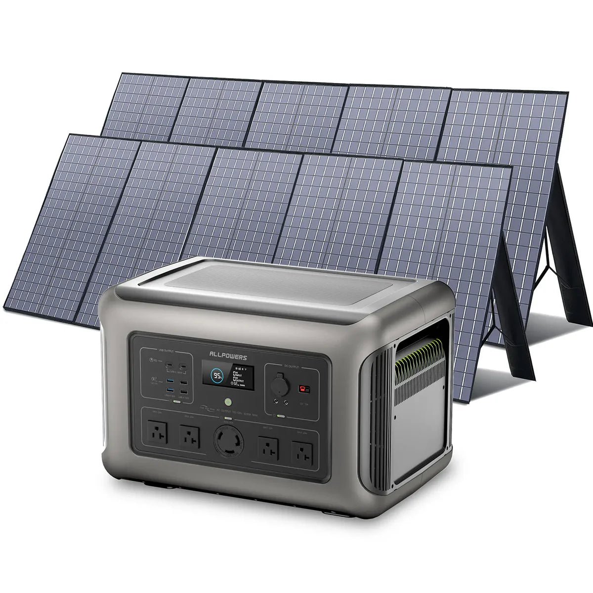 ALLPOWERS R3500 Solar Generator Kits-EcoPowerit