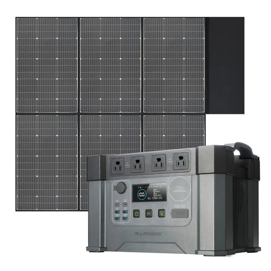 ALLPOWERS S2000 Pro Solar Generator Kits-EcoPowerit