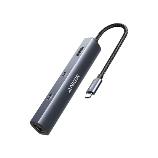 Anker <b>543</b> USB-C Hub (6-in-1, Slim)-EcoPowerit