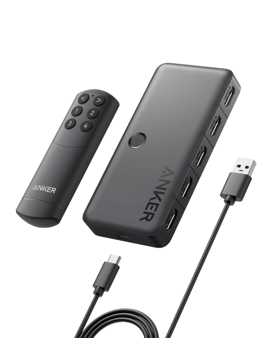 Anker HDMI Switch (4 in 1 Out, 4K HDMI)-EcoPowerit