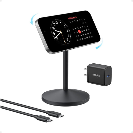 Anker MagGo Wireless Charger (Stand) with Adapter and Cable BOA-EcoPowerit