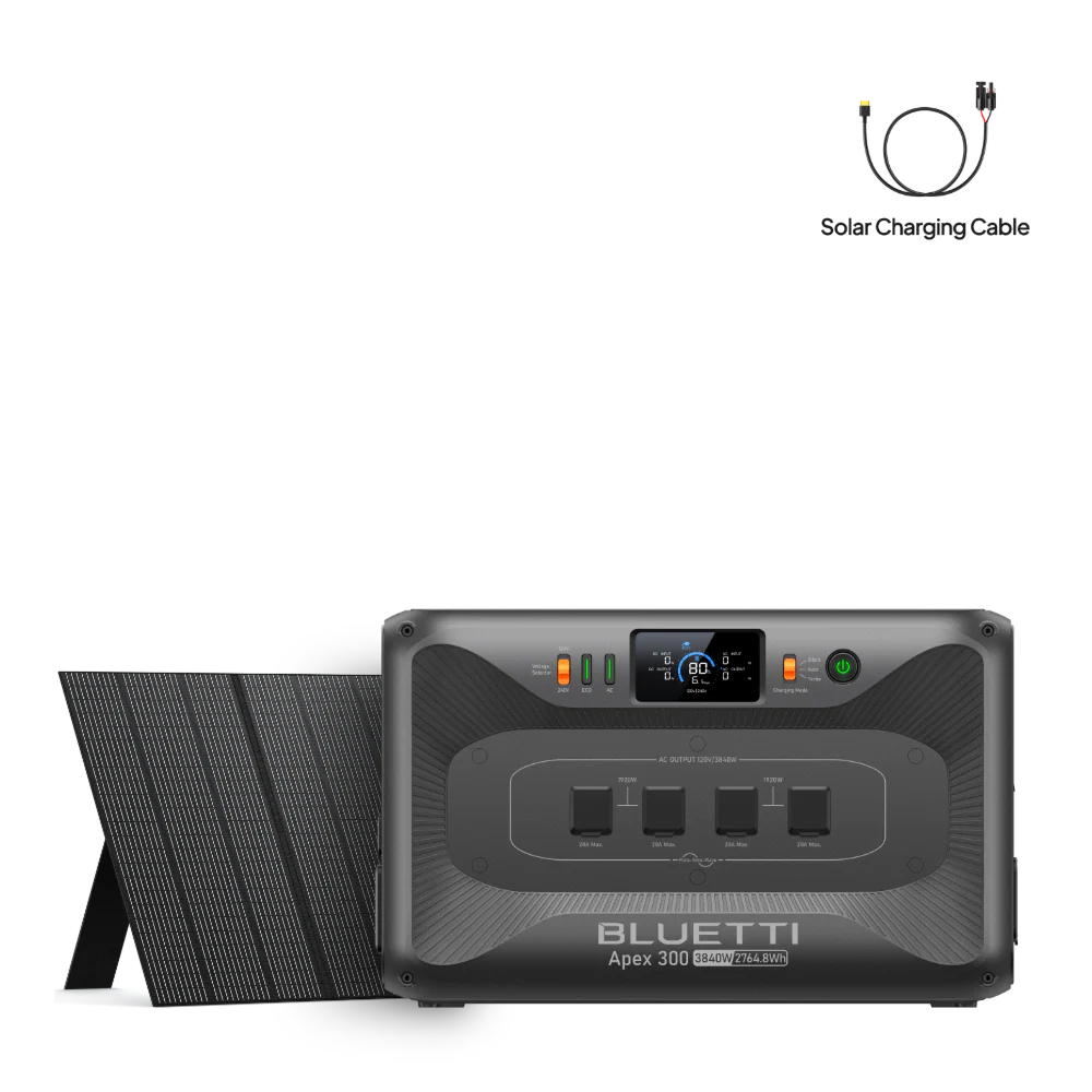 BLUETTI Apex 300 Versatile Power Station | 3,840W, 2,764.8Wh-Basic