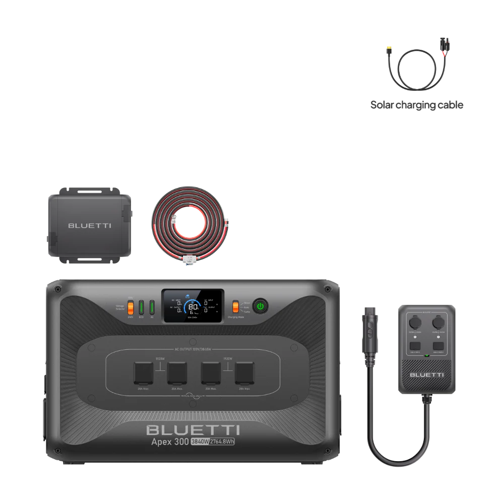 BLUETTI Apex 300 Versatile Power Station | 3,840W, 2,764.8Wh-Basic