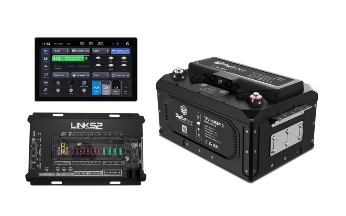 BigBattery 12V HUSKY2 RV LINKS2 Control System-EcoPowerit