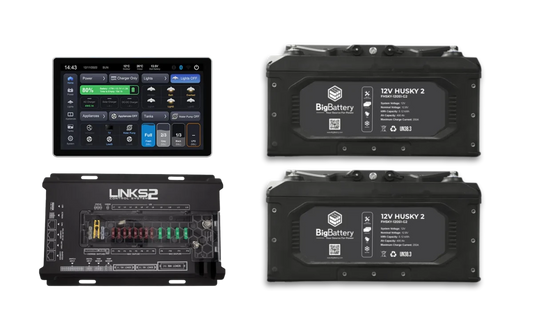 BigBattery 12V HUSKY2 RV LINKS2 Control System-EcoPowerit